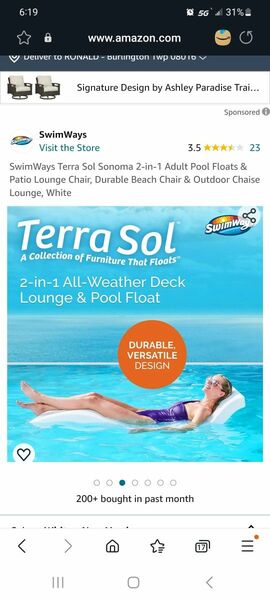 Terrasol Pool Furniture