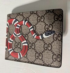 Gucci Brown Snake Men's Wallet