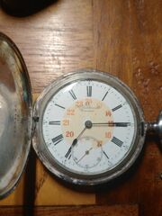 Omega "Paris Grand Prix 1900" Pocket Watch .800 Silver *Runs & Keeps Time*