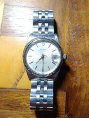 Mens Vintage 1970s Tudor Prince Oyster Date (Worn Band) *Movement Needs Repair*