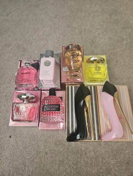 8 Women's Perfume Deal Lot 100ml