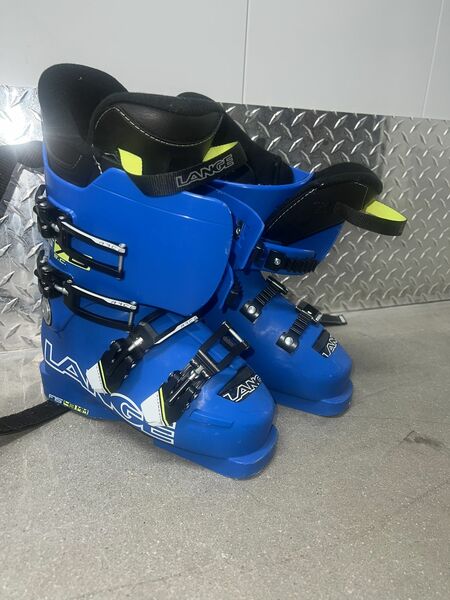 Mens Lange F16 43 mm blue ski boots RS70