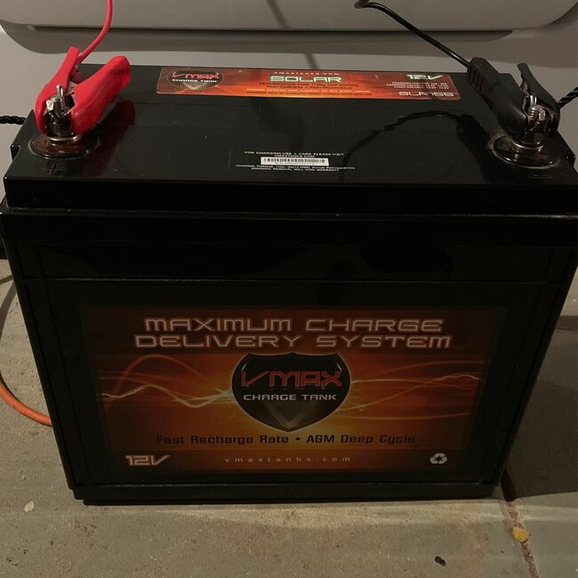 Vmax 12 SLR Brand New Battery