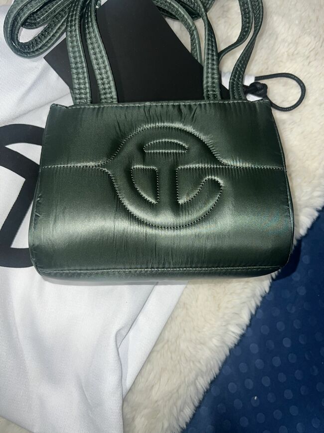 Small Puff Shopper - Green