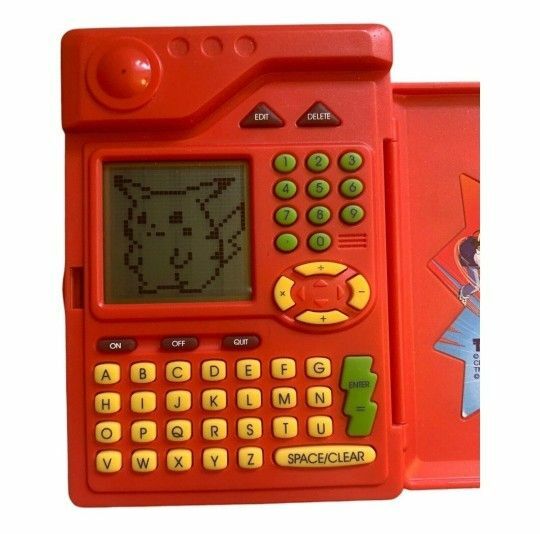 Pokemon Pokedex Handheld Vintage Toy 1998 Tiger Electronics
