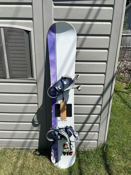 Vintage 90s Damian Sanders Avalanche Ice rocket