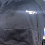 Black Essential Hoodie