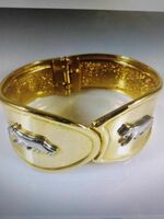 Gold Plated Cuff Bracelet