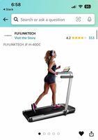 YLINKTECH Foldable Electric Treadmill