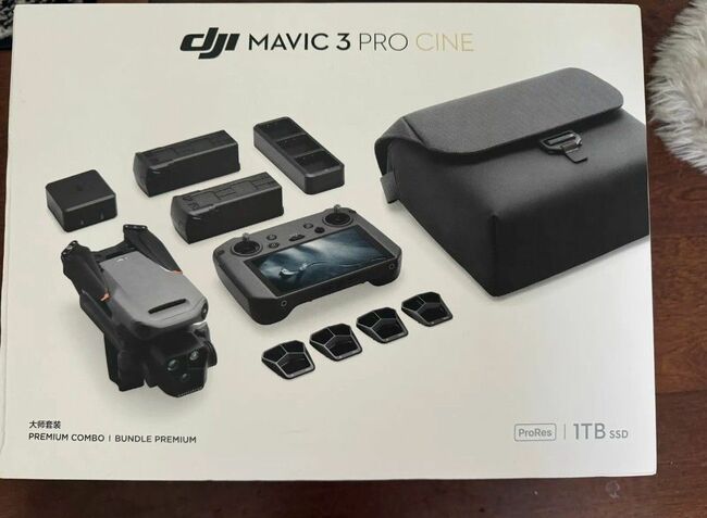 DJI Mavic 3 Pro Cine Premium Combo Camera Drone (with RC Pro Remote) with Warranty
