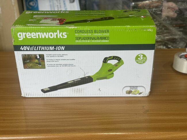 Greenworks 40V Cordless Blower (Tool Only)