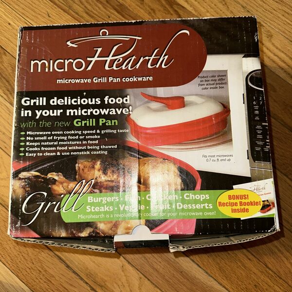 Micro Hearth Microwave Grill Pan Cookware, .