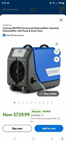 Dehumidifier Comerical Grade