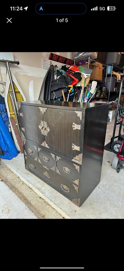 Antique Vintage Thomasville Cabinet