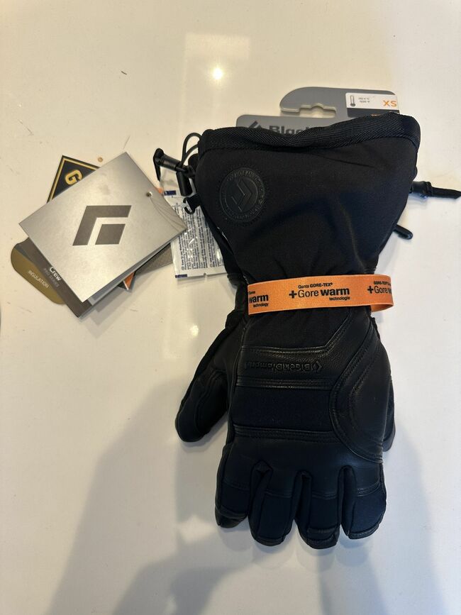 Gloves, Black Diamond Crew XS Black