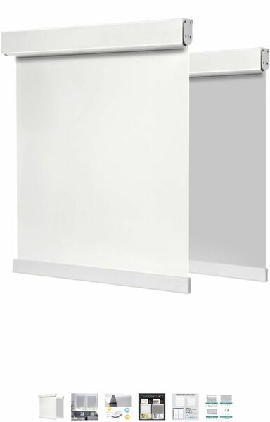 2 Cordless blackout blinds