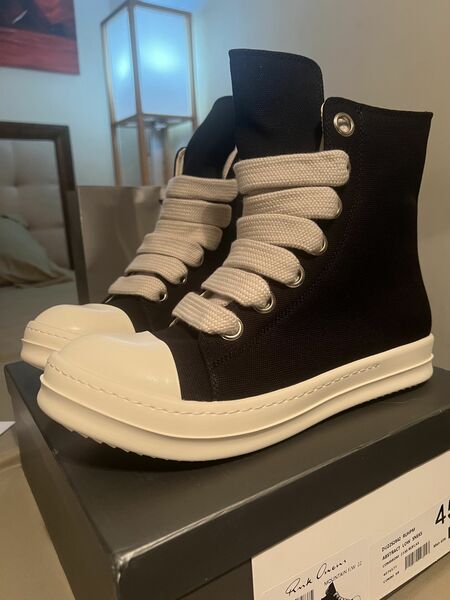 Rick Owen’s High Top Sneakers