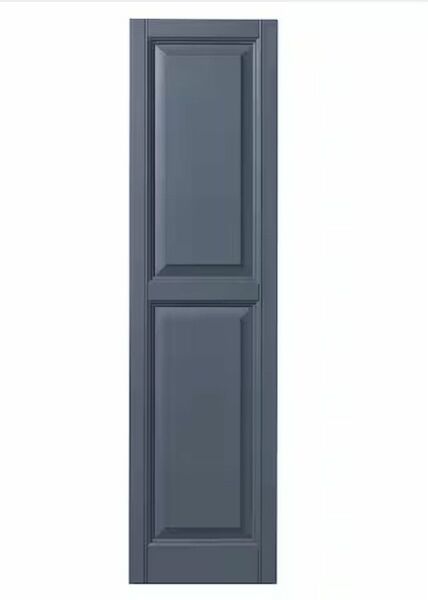 15 in. x 47 in. Raised Panel Polypropylene Shutter Pair in Blue

By PLY GEM