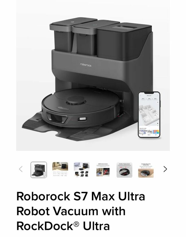 Brand New RoboRock max ultra 7