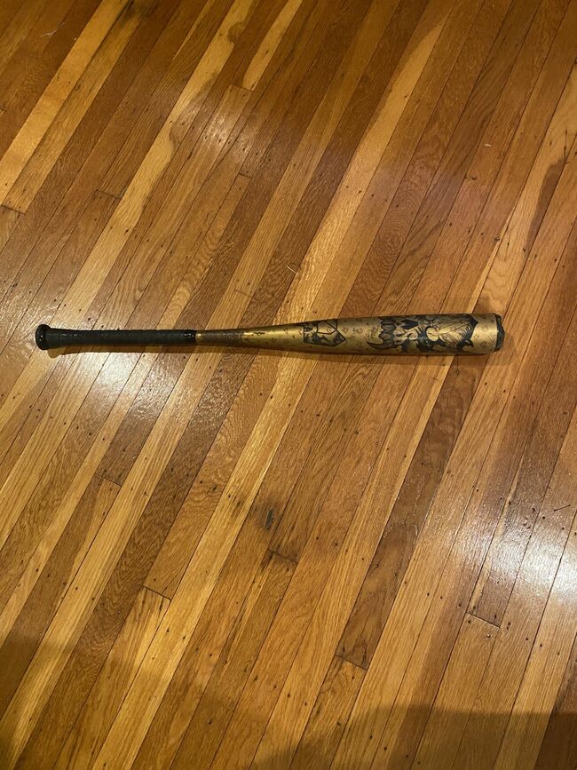 DeMarini 2023 Voodoo One Gold 31/28 (-3) Baseball Bat - Gold/Black...