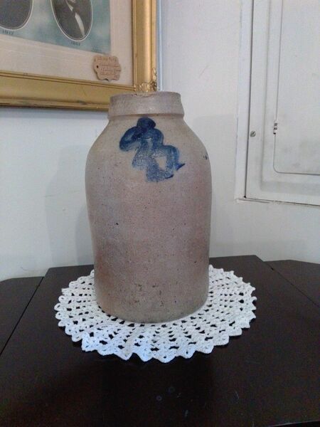 Antique Stoneware Canning Crock