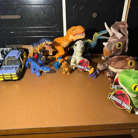 Jurassic Park Toys and Plushies