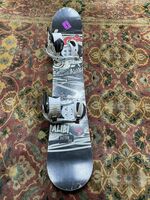BURTON  ALIBI SICTER 151 SNOWBOARD -FREESTYLE WITH BINDINGS