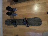 Snowboard. Boots