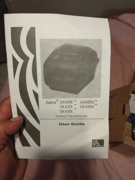 Brand New Zebra Labeler.