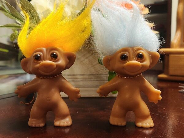 Vintage Wishnik Uneeda Doll Troll Dolls!