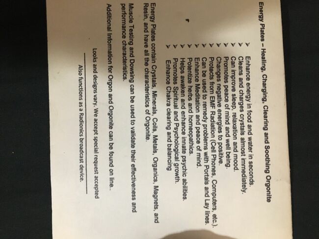 Holistic Energy Plates, All Different Sizes And Shapes