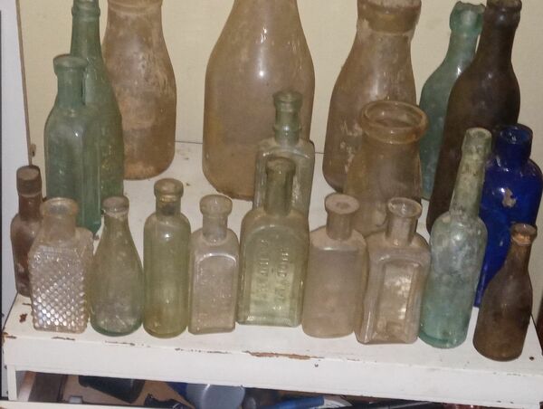 50 Antique Bottles