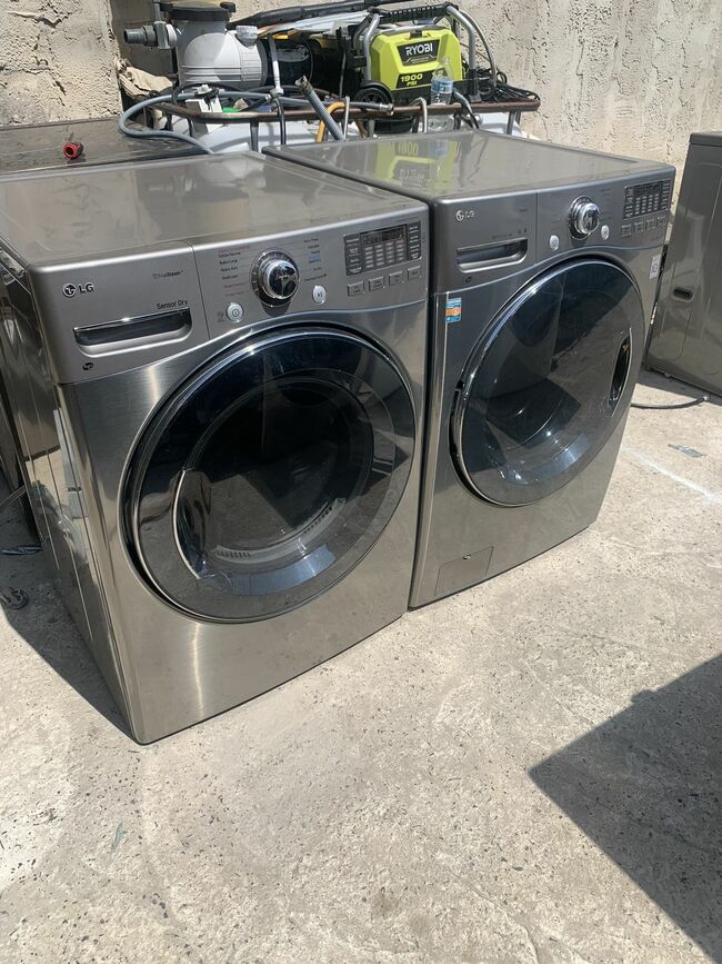 Lg Washer N Electric Dryer Set