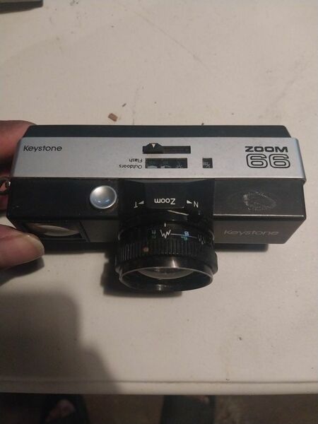 vintage Keystone Zoom 66 camera.