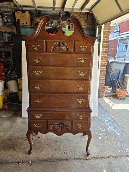 Antique Mahogany Armoire (Dresser)