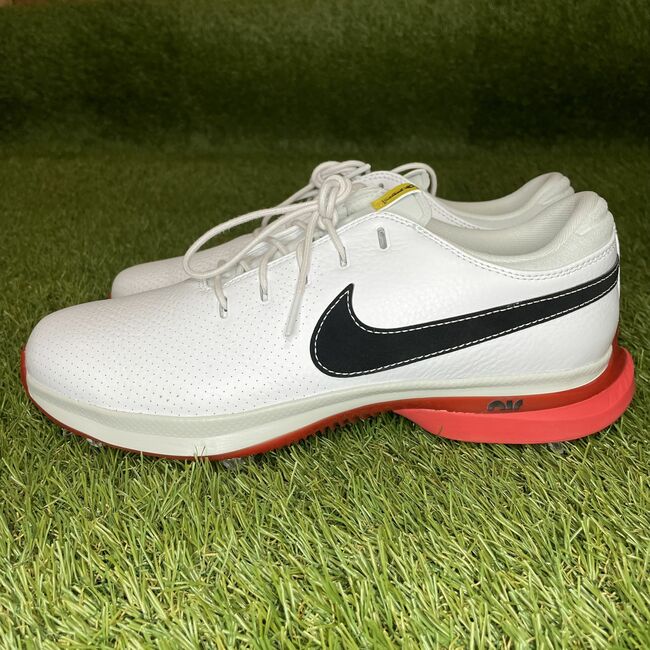 Nike Air Zoom Victory Tour 3 Golf Shoes White Red Black DV6798-101 Mens Size 9.5