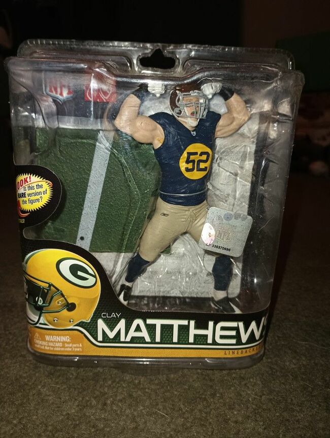 Clay Matthews McFarlane Action Figure