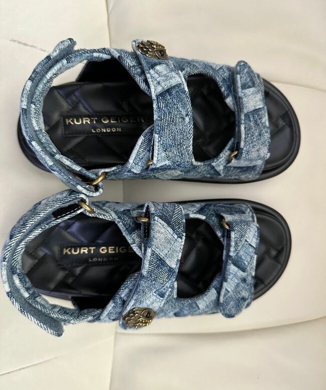 kurt sandals denim