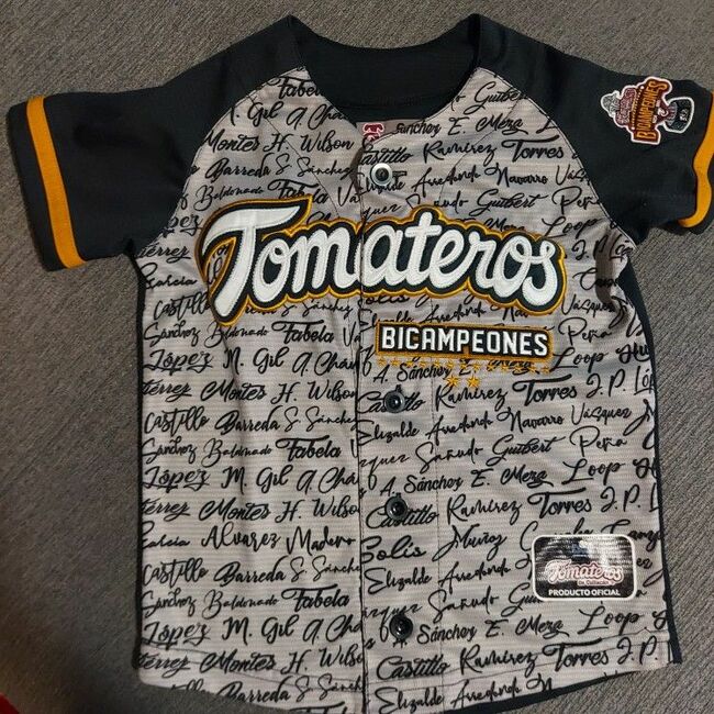 Tomateros Kids Jerseys Size 6