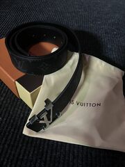 Black Louis Vuitton Belt