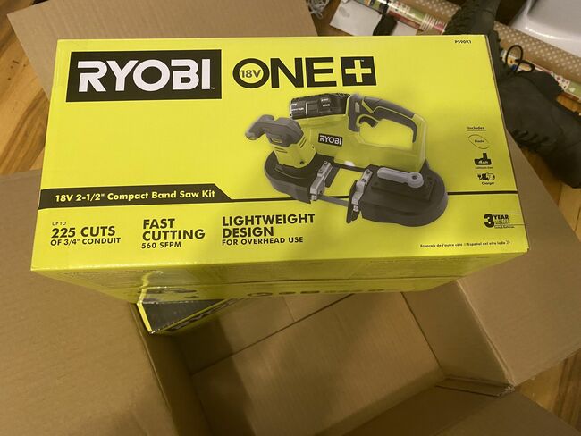 Ryobi 18v Bandsaw Kit