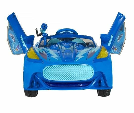 6v pj masks supercar powered ride on