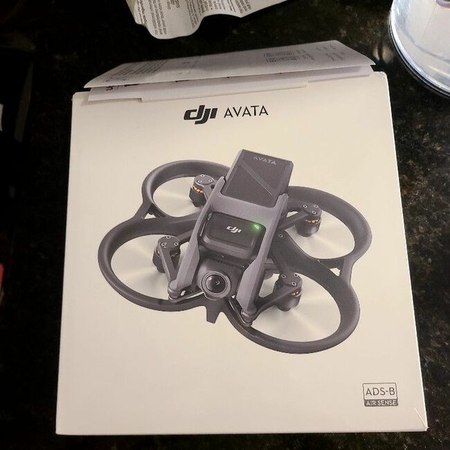 DJI Avata, First-Person View Drone with 4K Stabilized Video, Super-Wide 155° FOV, Built-in Prop