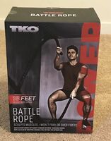 TKO Battle Rope 18 Feet includes door anchored