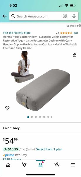 New Yoga Pillow