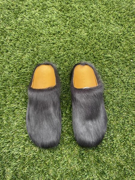 Grey Marni slides