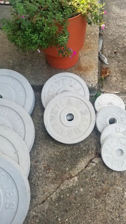Cement Olympic Plates