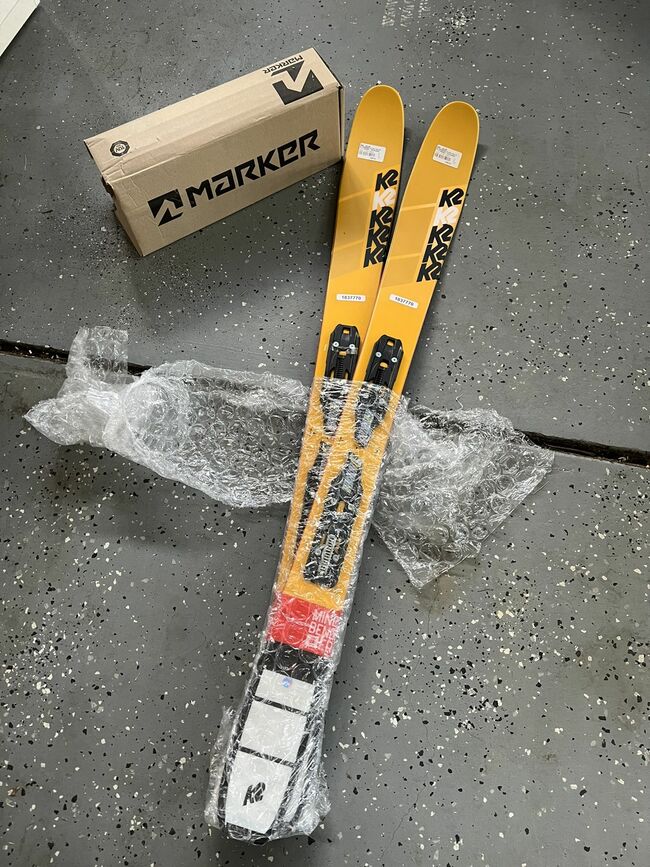 NEW K2 Mindbender Jr Skis With Bindings