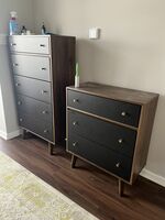 Dresser, Chest Of Drawers And Side Dresser Set