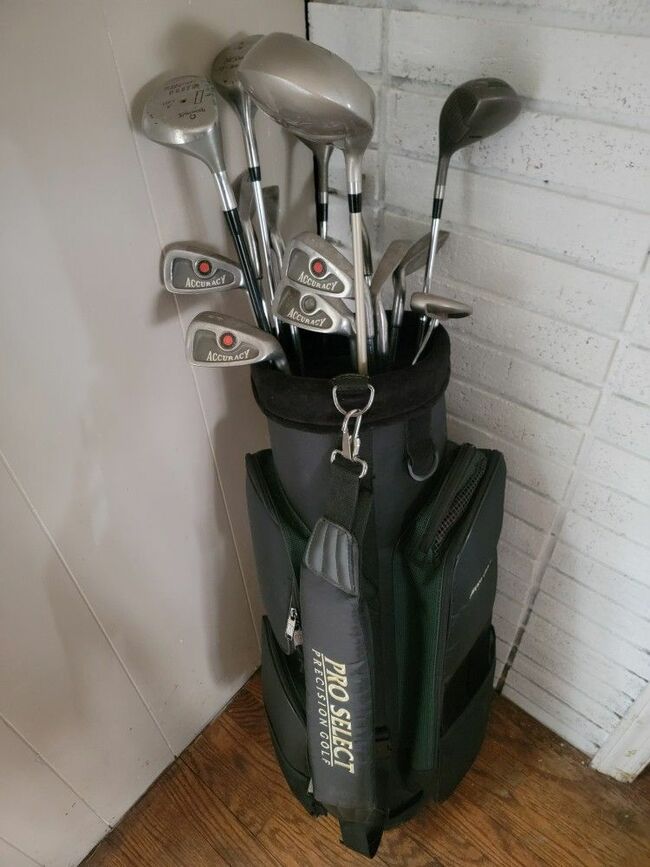 Golf Bag And Clubs